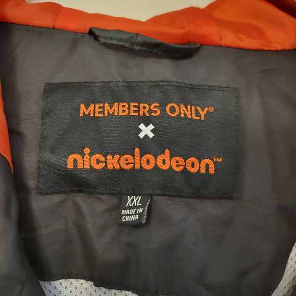 Men's Members Only x Nicktoons NICKELODEON WIND JACKET Size XXL - Picture 2 of 6